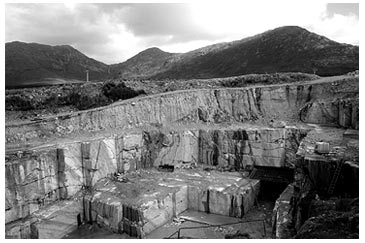 Irish Green Marble - Quarry